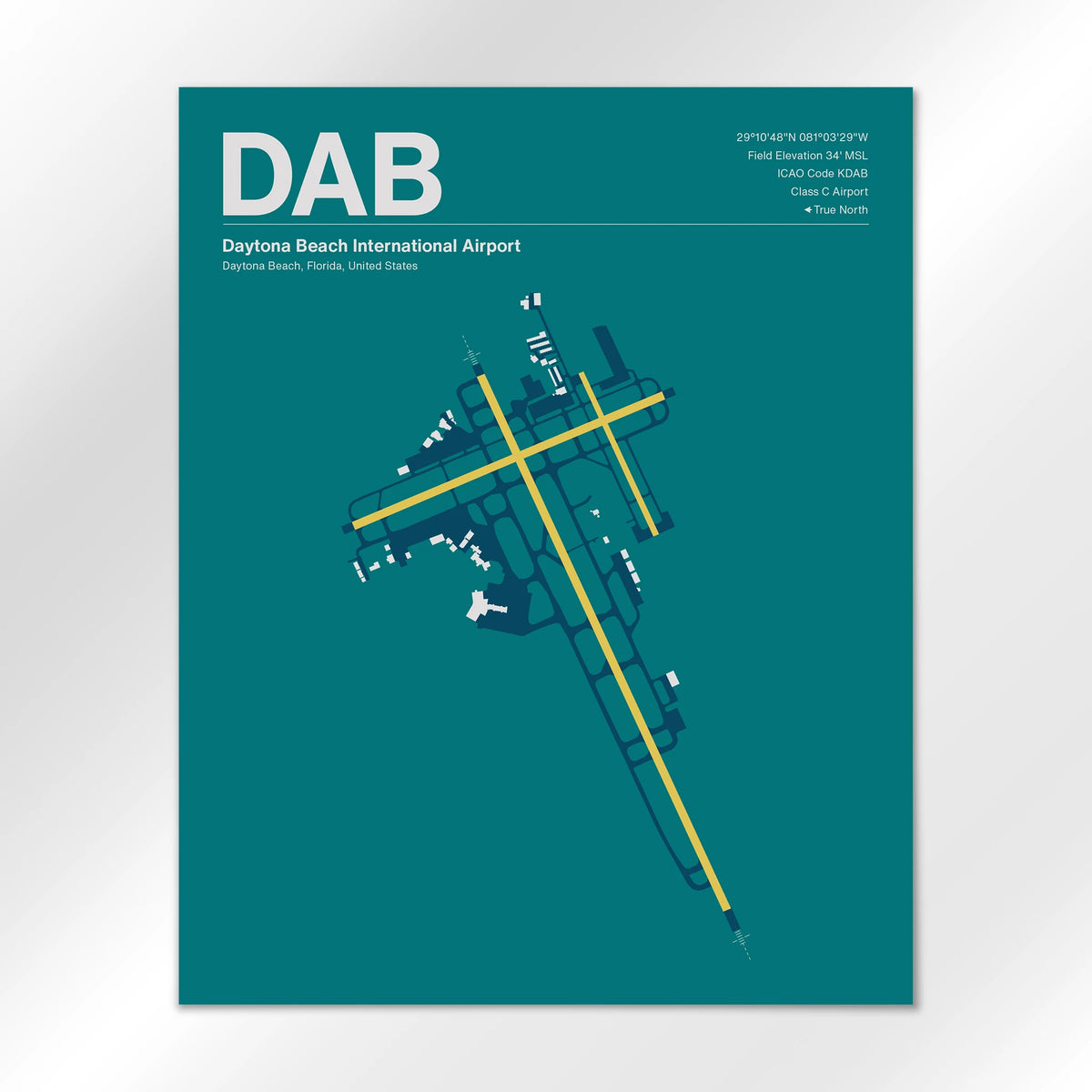 DAB Airport Diagram
