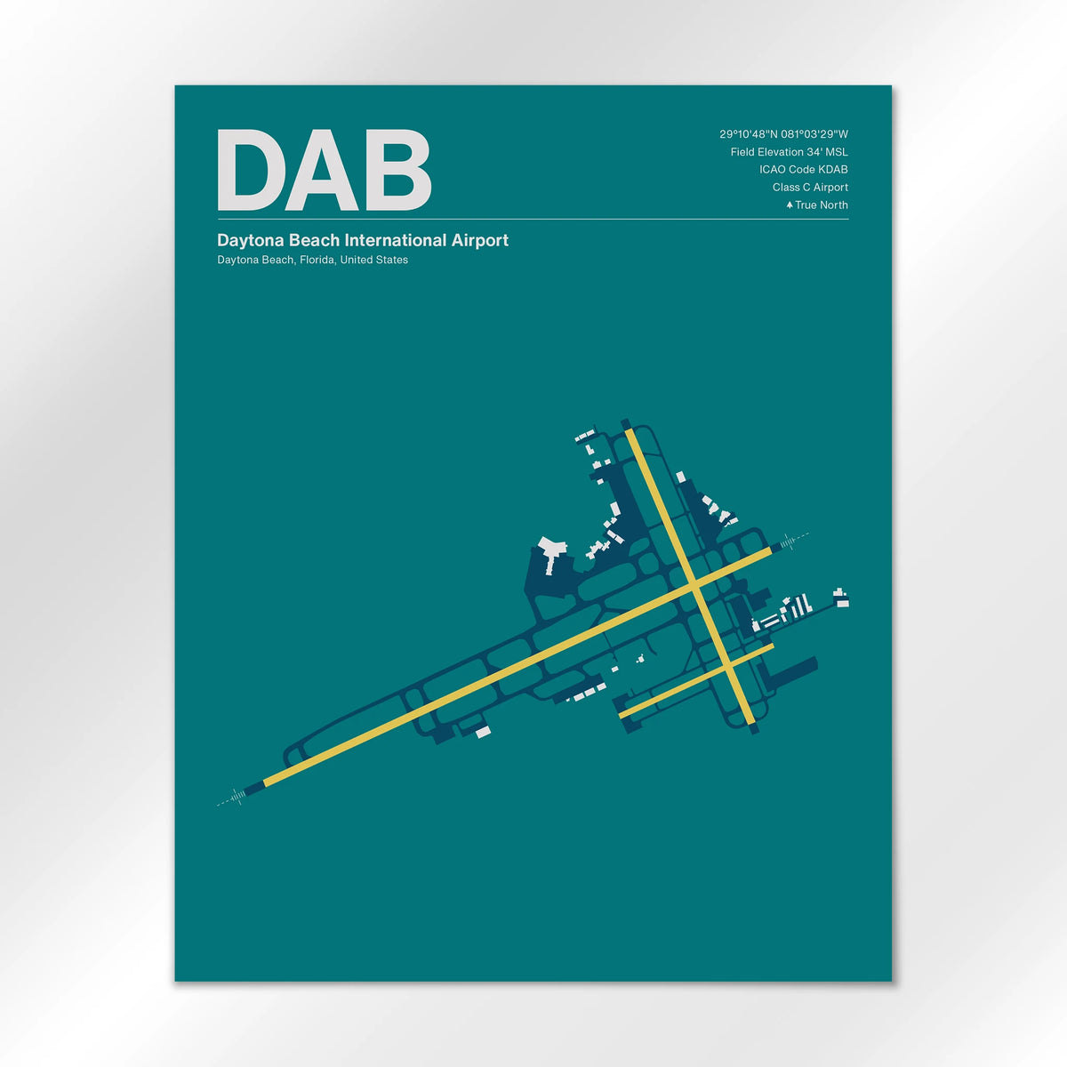 DAB Airport Diagram