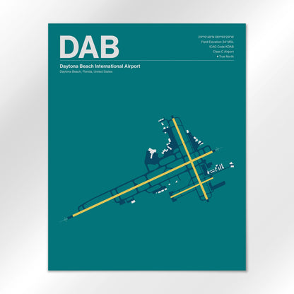 DAB Airport Diagram