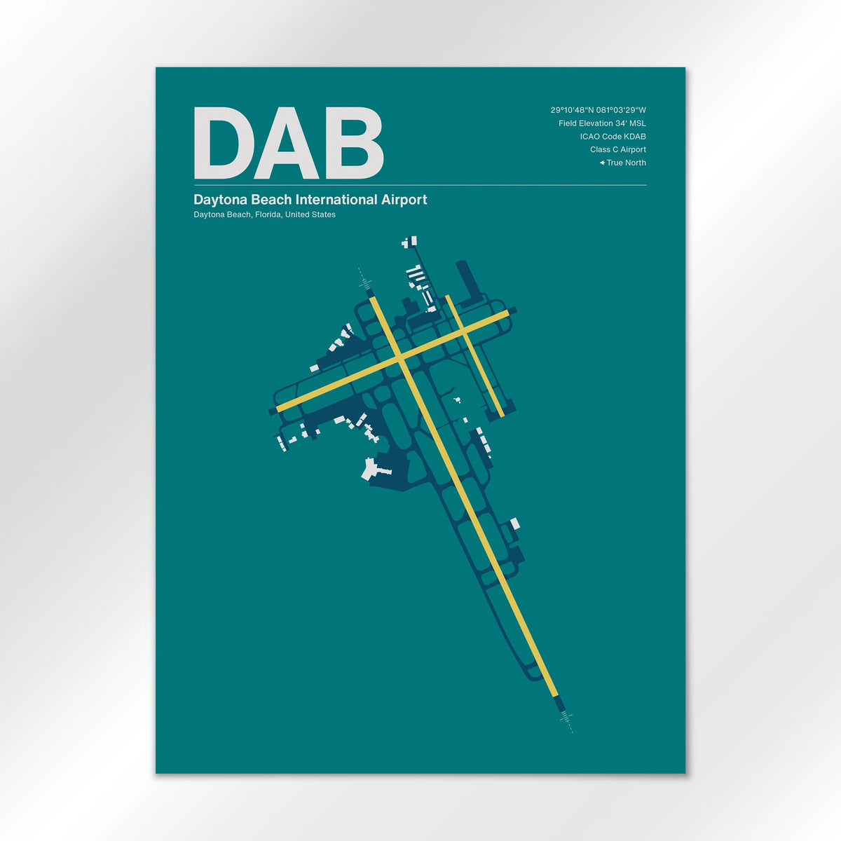 DAB Airport Diagram