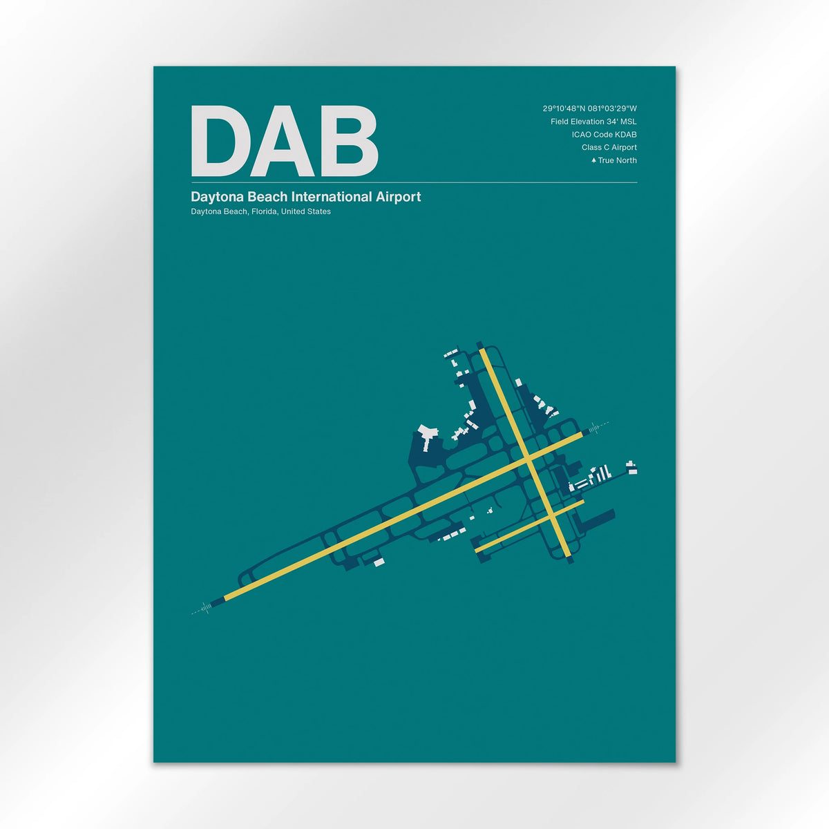DAB Airport Diagram