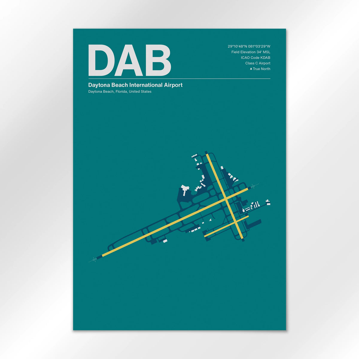 DAB Airport Diagram