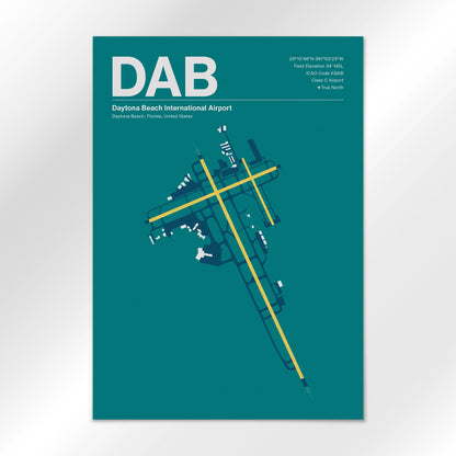 DAB Airport Diagram
