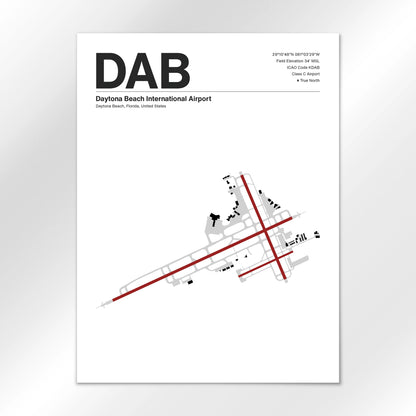 DAB Airport Diagram