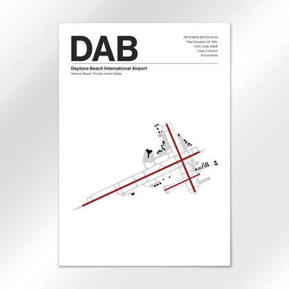 DAB Airport Diagram