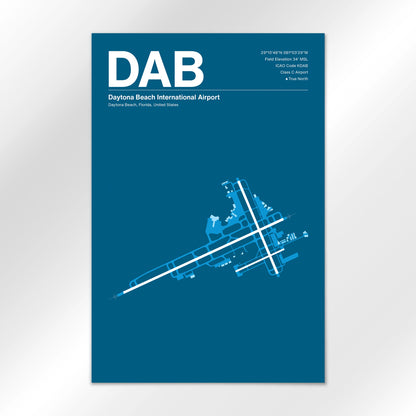 DAB Airport Diagram