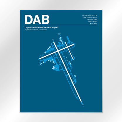 DAB Airport Diagram