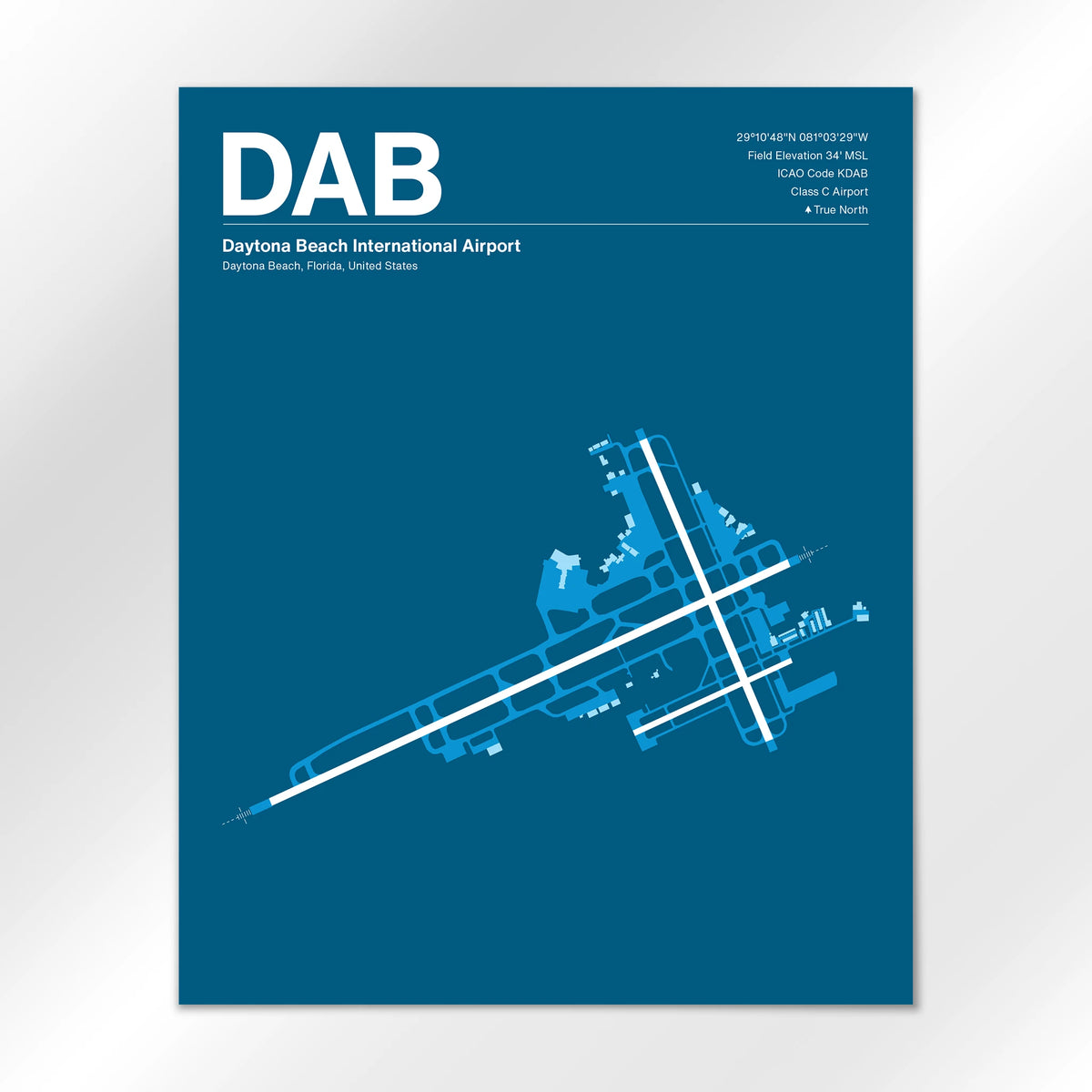 DAB Airport Diagram