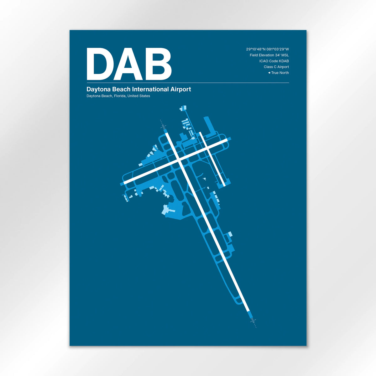 DAB Airport Diagram
