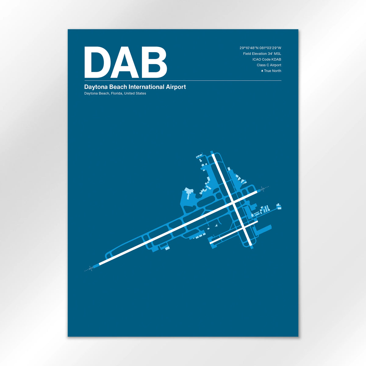 DAB Airport Diagram