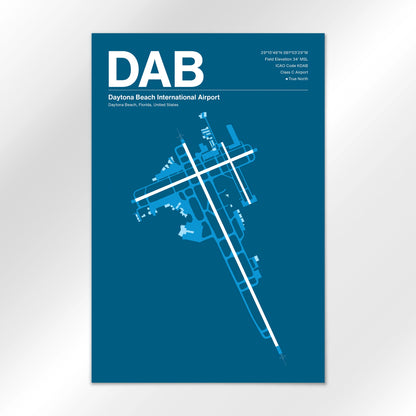 DAB Airport Diagram