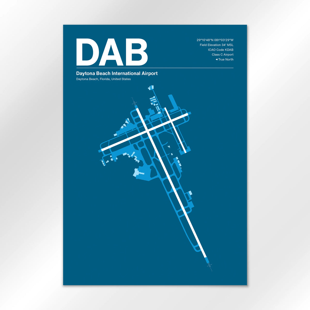 DAB Airport Diagram
