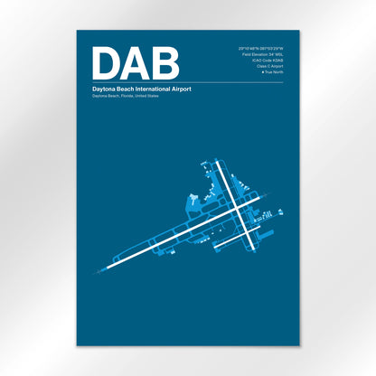 DAB Airport Diagram