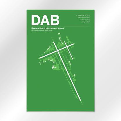 DAB Airport Diagram