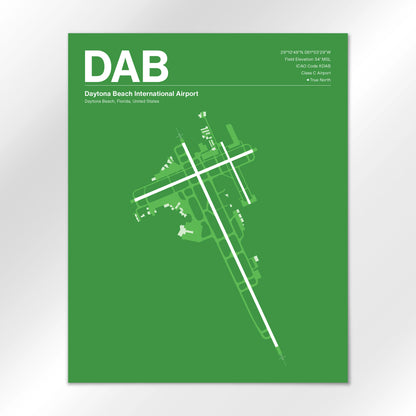 DAB Airport Diagram