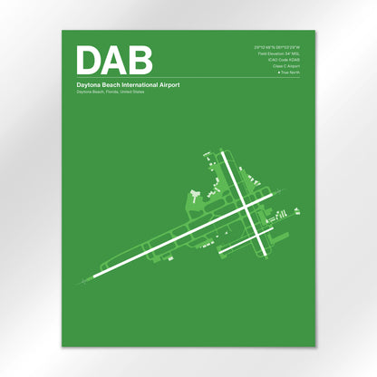 DAB Airport Diagram