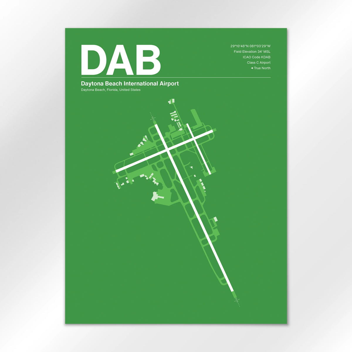 DAB Airport Diagram