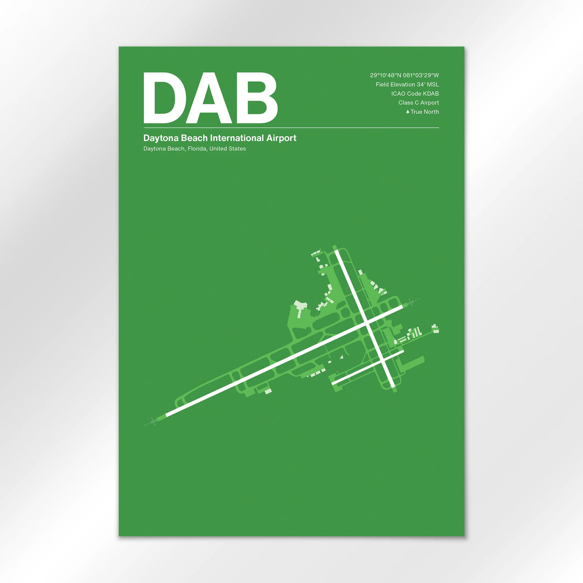 DAB Airport Diagram