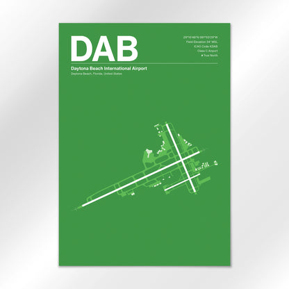 DAB Airport Diagram