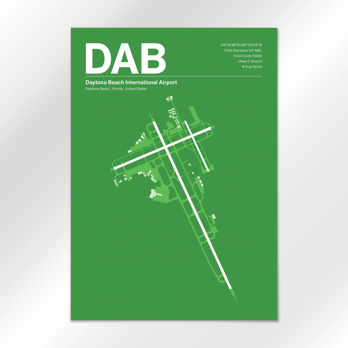 DAB Airport Diagram