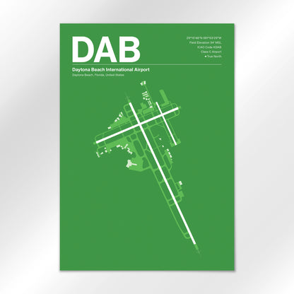 DAB Airport Diagram