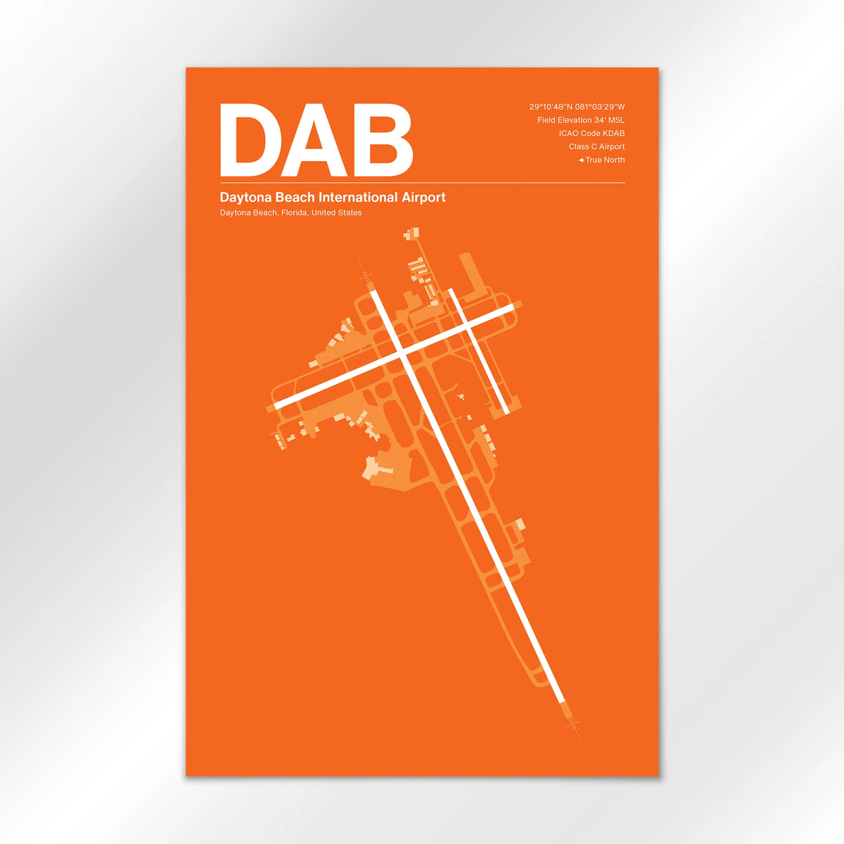 DAB Airport Diagram