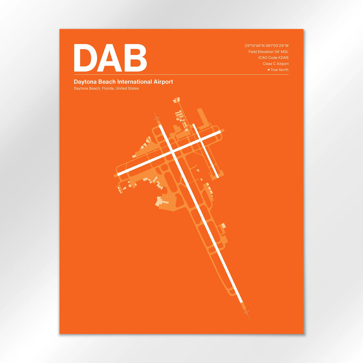 DAB Airport Diagram