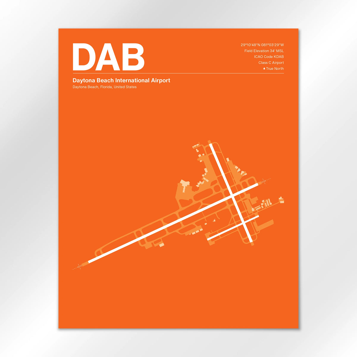 DAB Airport Diagram