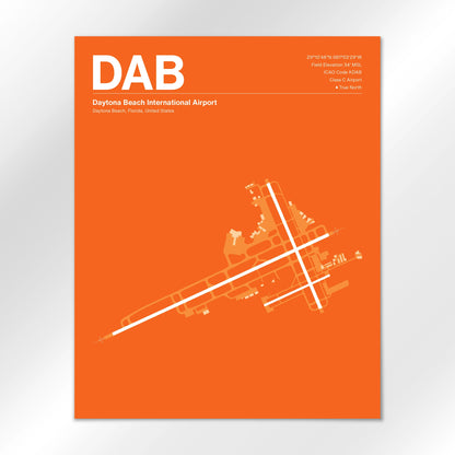 DAB Airport Diagram