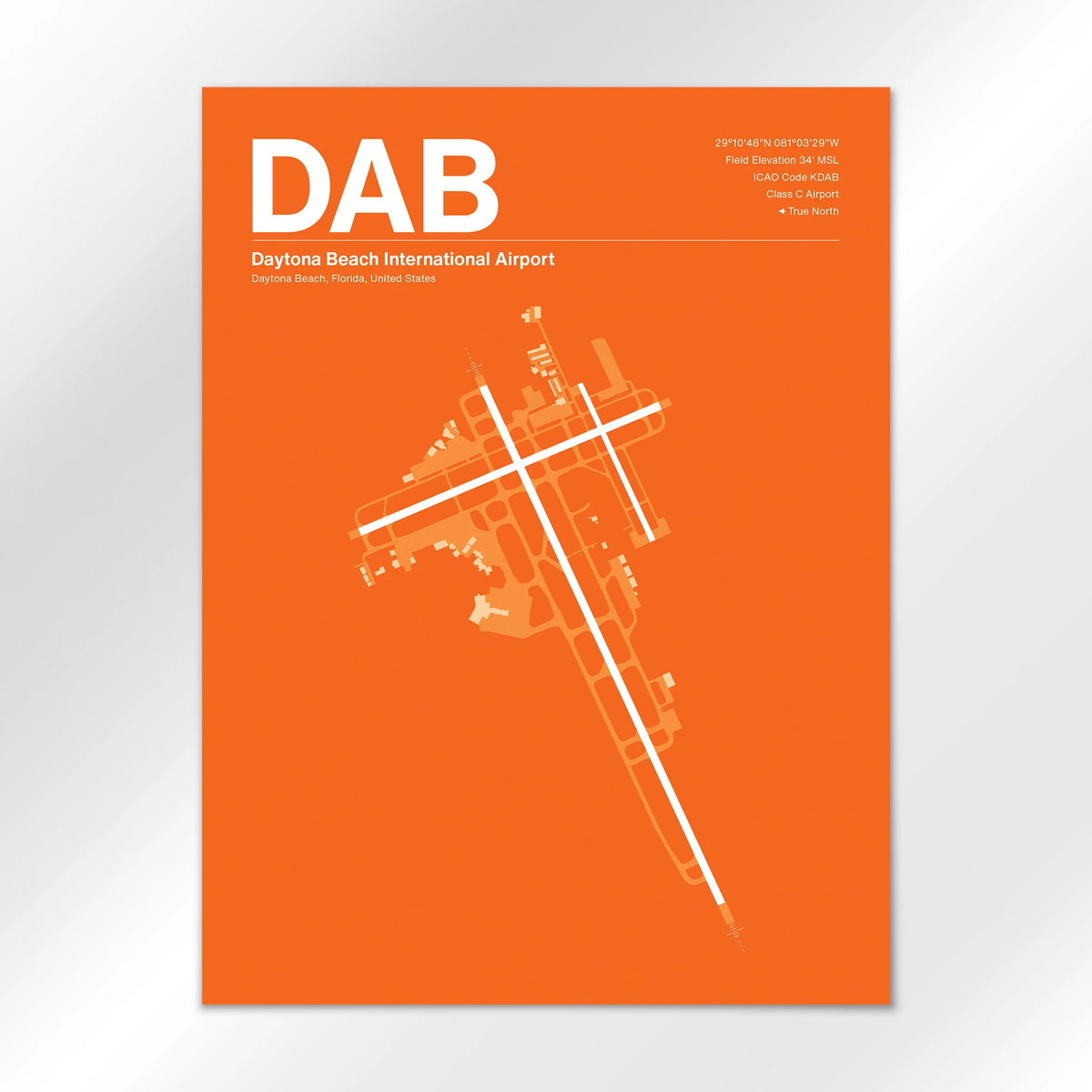 DAB Airport Diagram
