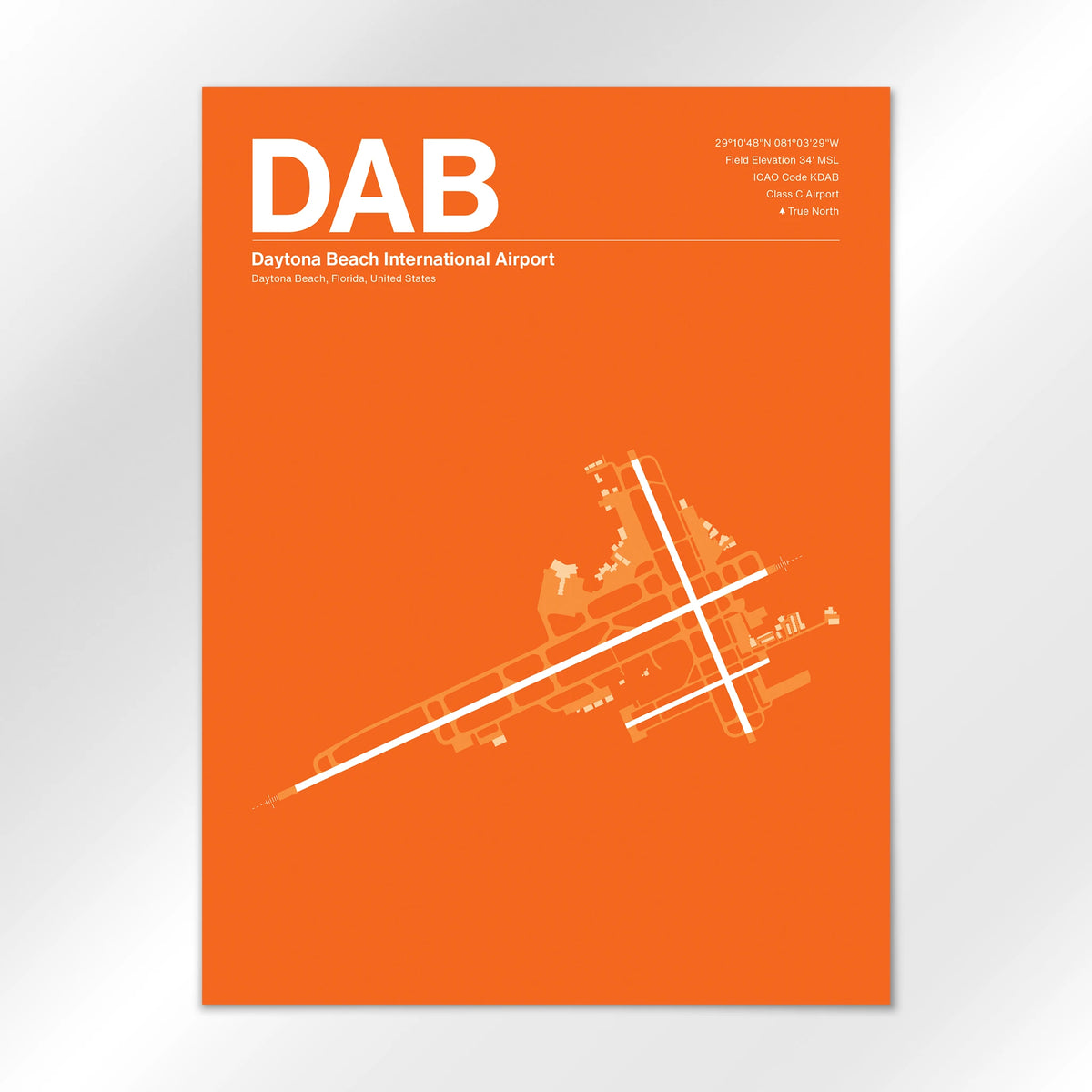 DAB Airport Diagram
