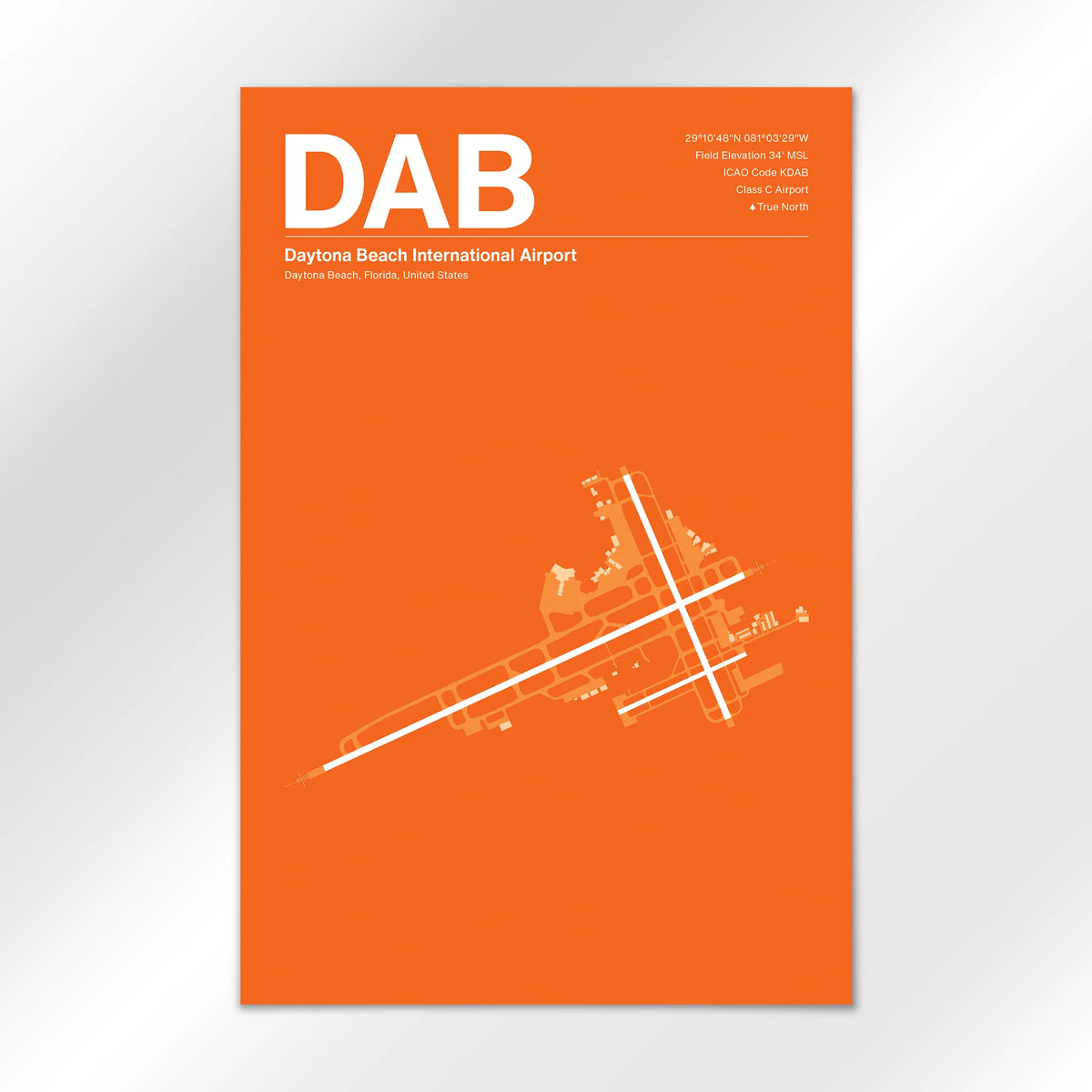 DAB Airport Diagram
