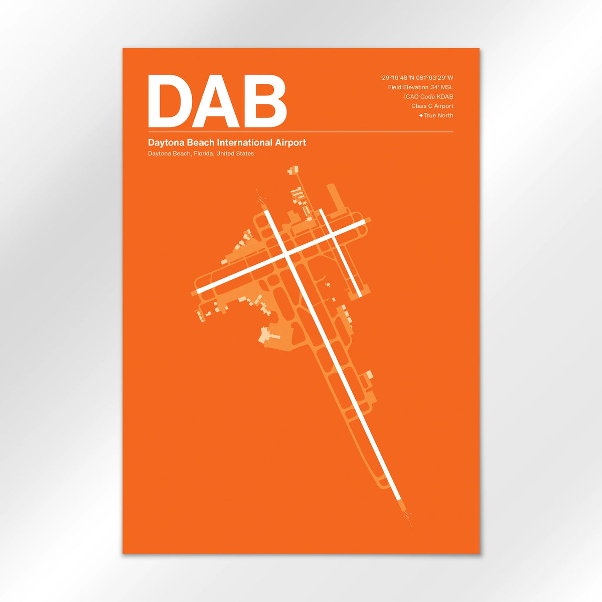DAB Airport Diagram