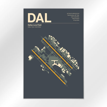 DAL Airport Diagram