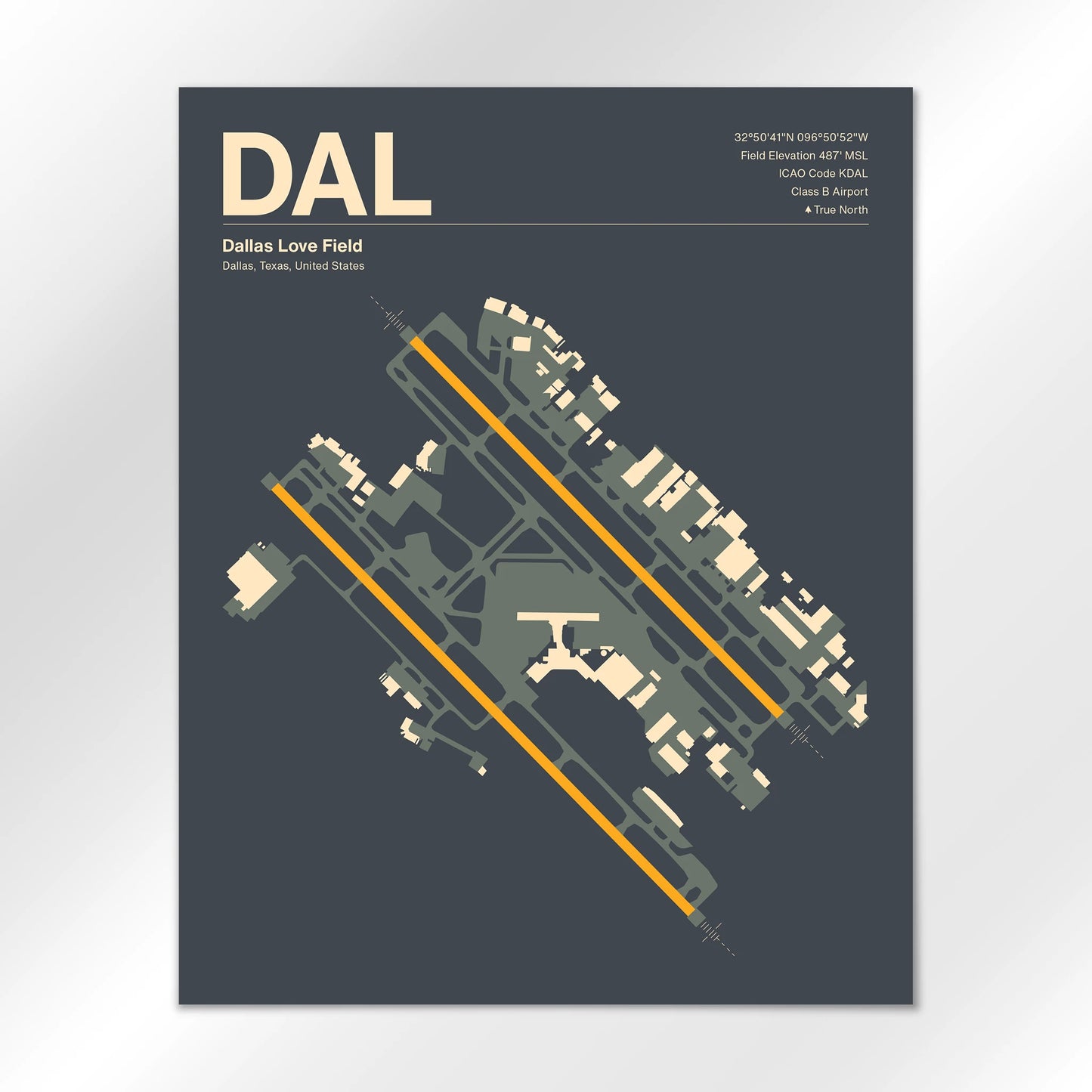 DAL Airport Diagram