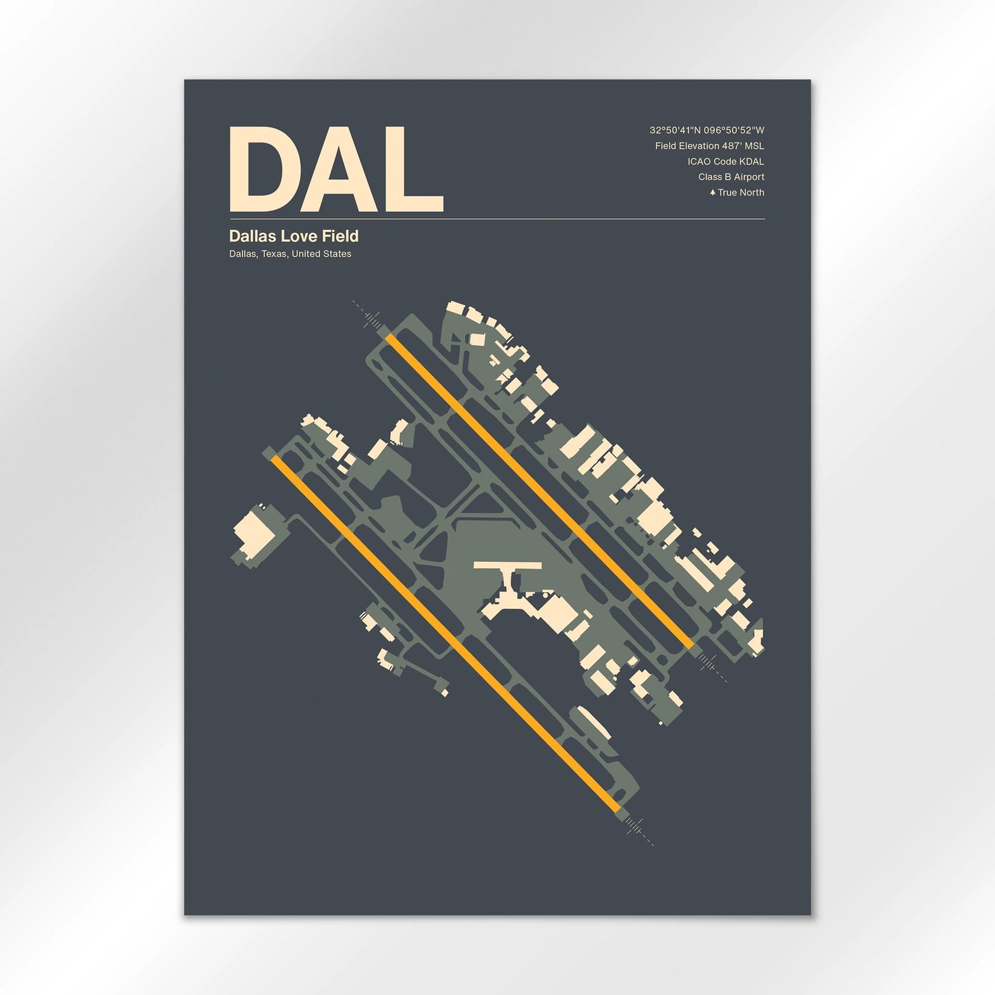 DAL Airport Diagram