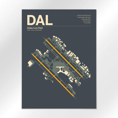 DAL Airport Diagram