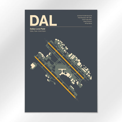 DAL Airport Diagram