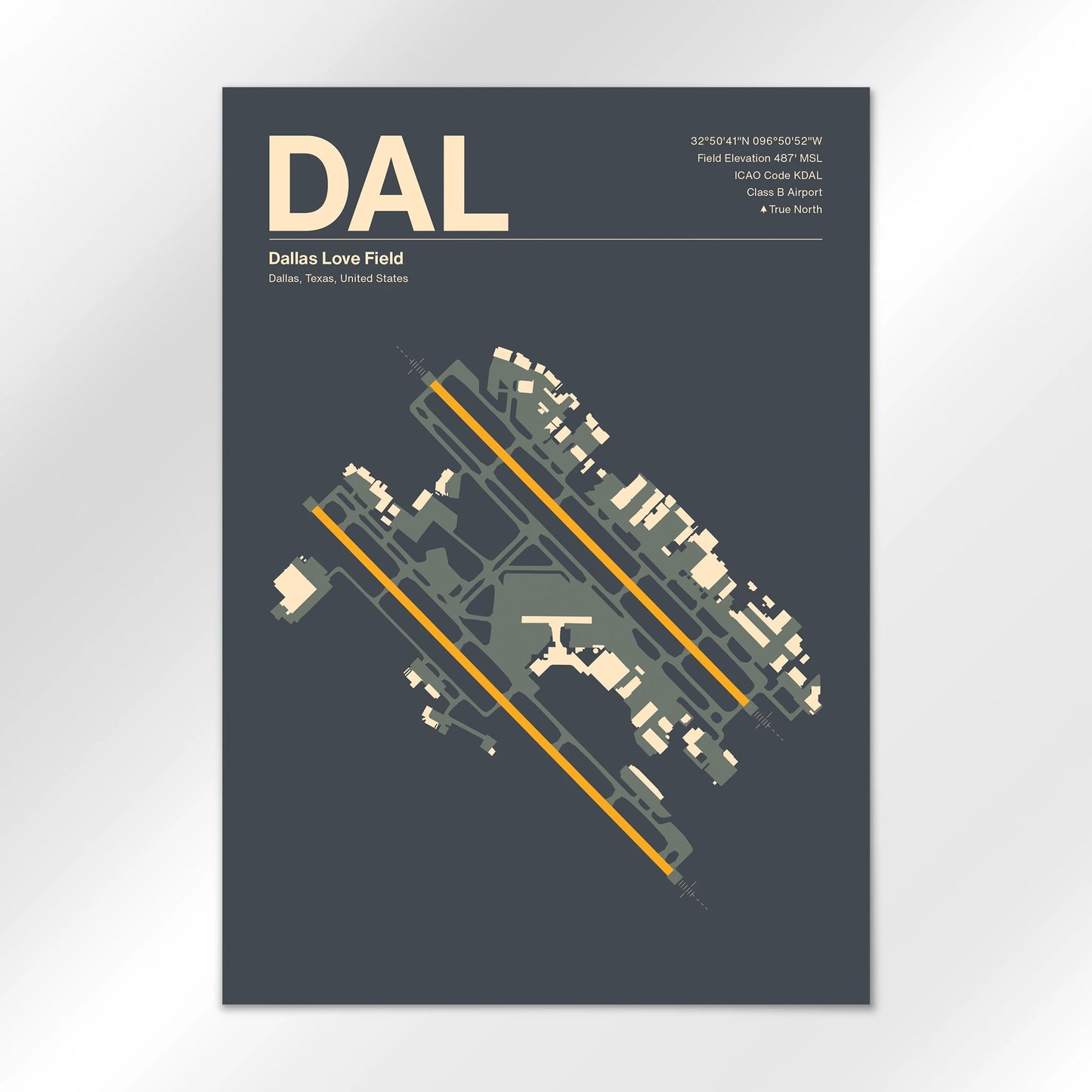 DAL Airport Diagram