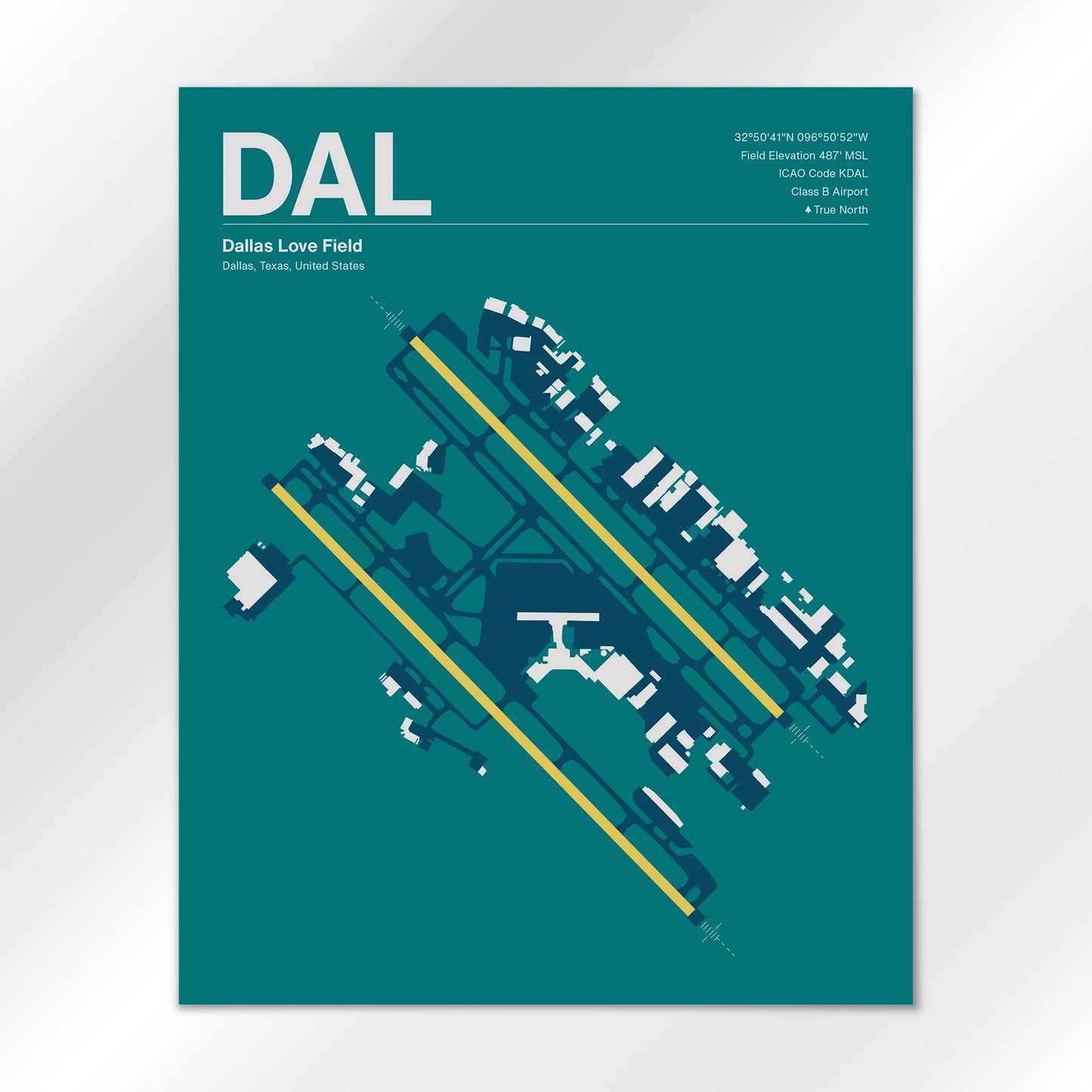 DAL Airport Diagram