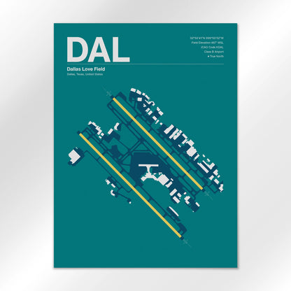 DAL Airport Diagram