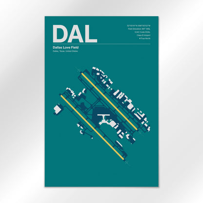 DAL Airport Diagram