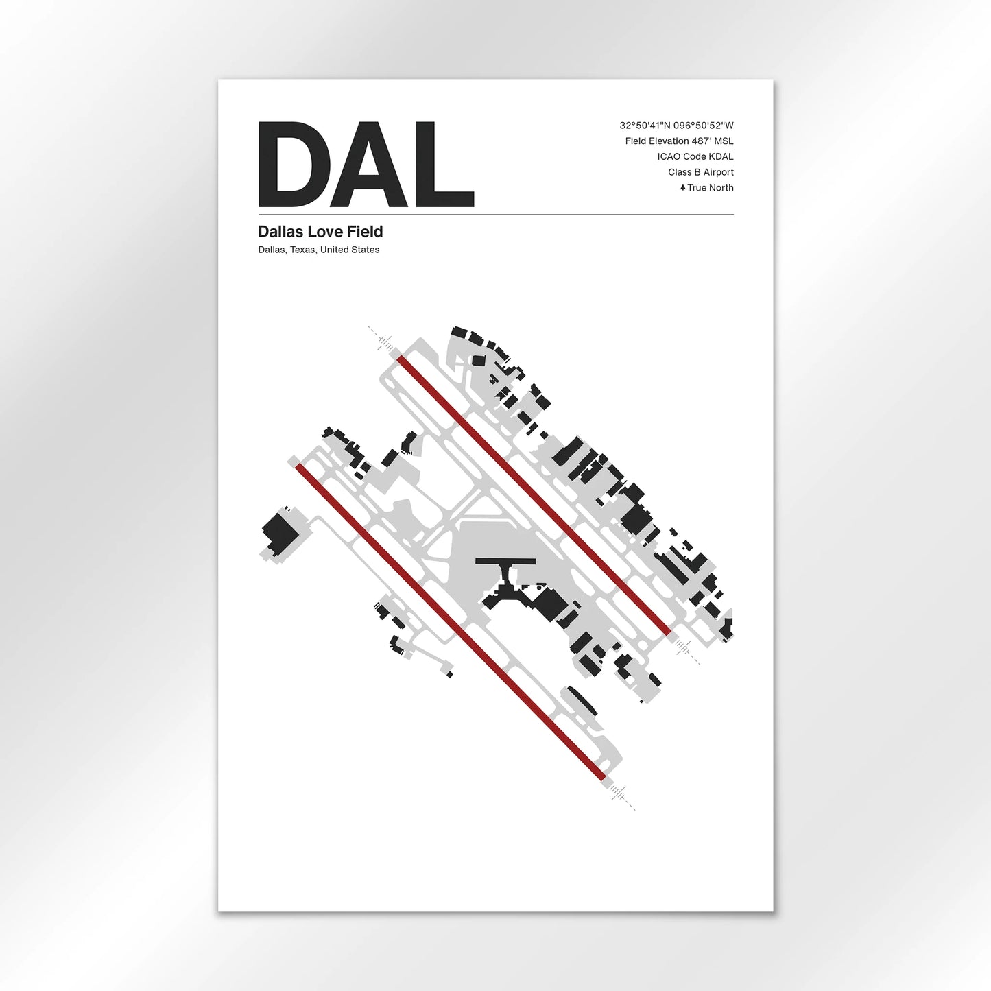 DAL Airport Diagram