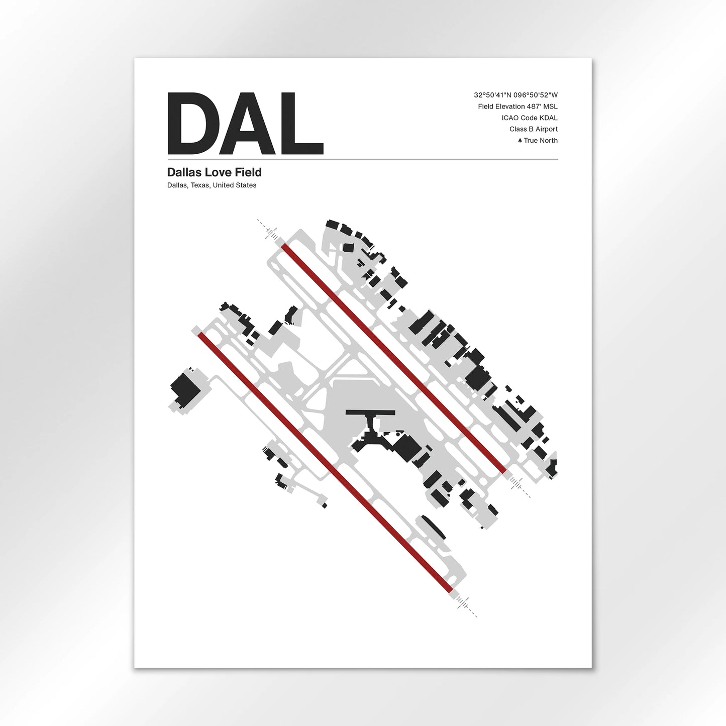 DAL Airport Diagram
