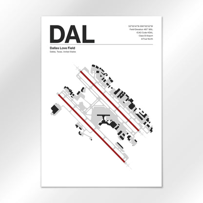 DAL Airport Diagram