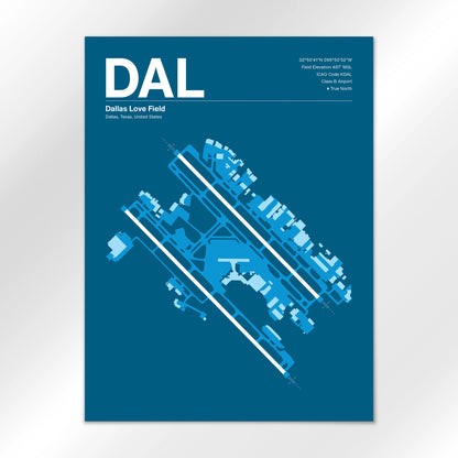DAL Airport Diagram