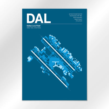 DAL Airport Diagram