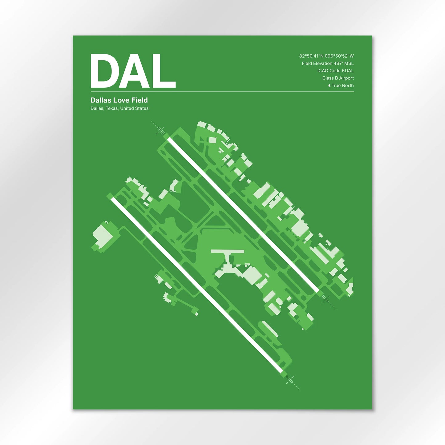 DAL Airport Diagram