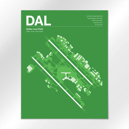 DAL Airport Diagram