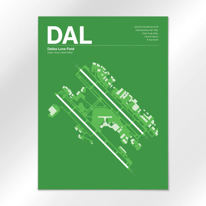 DAL Airport Diagram